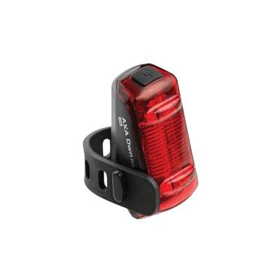 AXA Dwn Rear Signal Feu arrière de vélo avec Fonction feu Stop Rechargeable par USB Visibilité 300 m Homologué StVZO AXA Dwn Rear Signal Feu arrière de vélo avec Fonction feu Stop Rechargeable par USB Visibilité 300 m Homologué StVZO