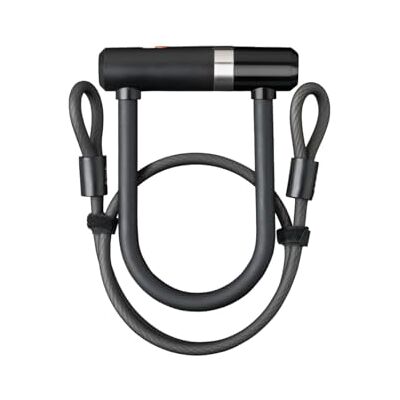 AXA Newton 150 Antivol U Longueur 15 cm Avec câble à boucle Longueur du câble 100 cm Niveau de sécurité 8 AXA Newton 150 Antivol U Longueur 15 cm Avec câble à boucle Longueur du câble 100 cm Niveau de sécurité 8