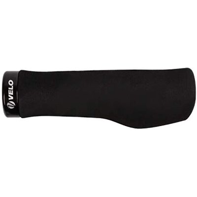 VELO Unisexe Adulte Ergo EVA D3 E-Bike Vissable Poignée Noir 131 mm VELO Unisexe Adulte Ergo EVA D3 E-Bike Vissable Poignée Noir 131 mm