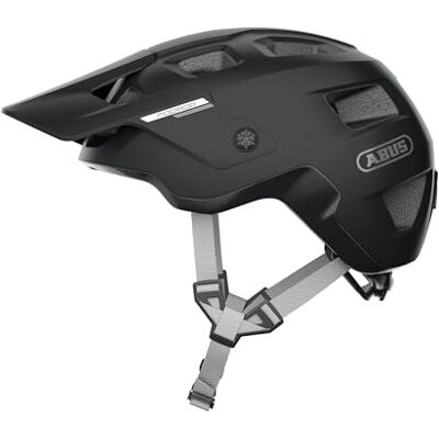ABUS Casque VTT MoDrop Casque de vélo robuste avec une bonne ventilation pour les cyclistes de montagne Ajustement personnalisé Unisexe Noir, M ABUS Casque VTT MoDrop Casque de vélo robuste avec une bonne ventilation pour les cyclistes de montagne Ajustement personnalisé Unisexe Noir, M