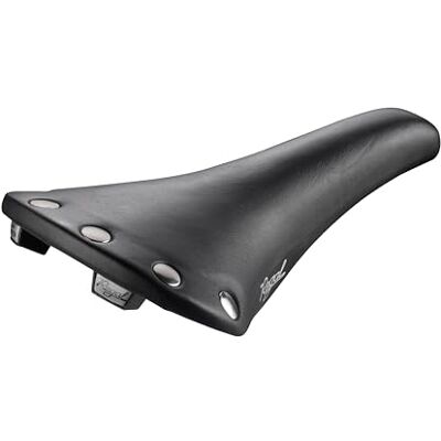 Selle San Marco Carbon Steel Colour Selle Unisex-Adult, Black + Silver Rivet, One Size Selle San Marco Carbon Steel Colour Selle Unisex-Adult, Black + Silver Rivet, One Size