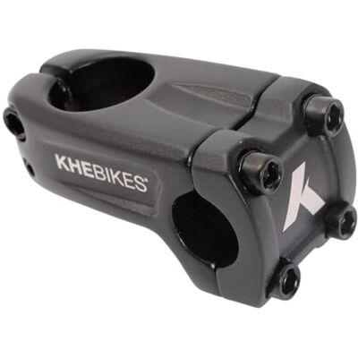 KHEbikes KHE Potence BMX Frontloader 50 mm Noir 232 g Aluminium 7005 Aluminium 7005, seulement 232 g, chargement avant, entrée 50 mm, serrage guidon 22,2 mm, tige de fourche 1 1/8 KHEbikes KHE Potence BMX Frontloader 50 mm Noir 232 g Aluminium 7005 Aluminium 7005, seulement 232 g, chargement avant, entrée 50 mm, serrage guidon 22,2 mm, tige de fourche 1 1/8