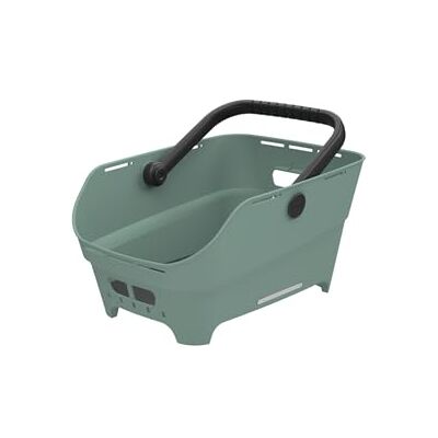 Basil Cento Neo MIK Panier de vélo arrière, 21 l, en plastique recyclé, réfléchissant, 46,9 x 23,7 x 14,1 cm, vert Basil Cento Neo MIK Panier de vélo arrière, 21 l, en plastique recyclé, réfléchissant, 46,9 x 23,7 x 14,1 cm, vert