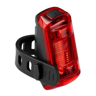 AXA Dwn R Feu arrière de vélo Rechargeable par USB Autonomie de 7 heures Indicateur de batterie Batterie remplaçable Homologation StVZO AXA Dwn R Feu arrière de vélo Rechargeable par USB Autonomie de 7 heures Indicateur de batterie Batterie remplaçable Homologation StVZO