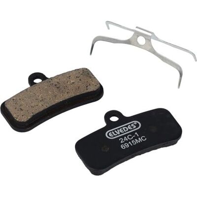 Elvedes 1 Paire de Plaquettes de Frein Métallique Carbon 5mm pour Frein Tektro M530F, M535, E740, E745, T737, T740, T745, Q13RS Elvedes 1 Paire de Plaquettes de Frein Métallique Carbon 5mm pour Frein Tektro M530F, M535, E740, E745, T737, T740, T745, Q13RS