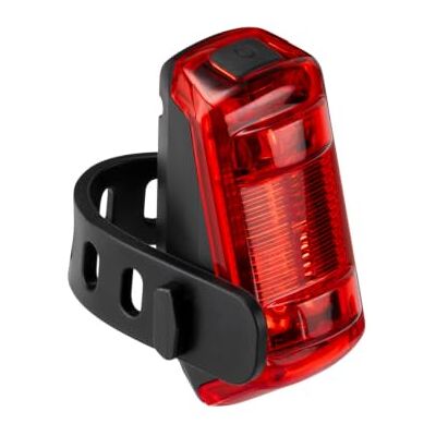 AXA Dwn E-RS Feu arrière de vélo avec fonction feu stop Rechargeable par USB 7 heures d'autonomie Indicateur de batterie Batterie remplaçable Homologation StVZO AXA Dwn E-RS Feu arrière de vélo avec fonction feu stop Rechargeable par USB 7 heures d'autonomie Indicateur de batterie Batterie remplaçable Homologation StVZO