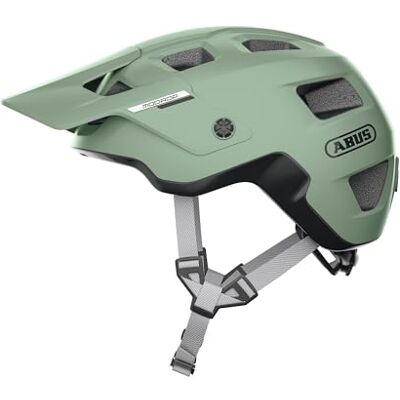 ABUS Casque VTT MoDrop Casque de vélo robuste avec une bonne ventilation pour les cyclistes de montagne Ajustement personnalisé Unisexe Vert S ABUS Casque VTT MoDrop Casque de vélo robuste avec une bonne ventilation pour les cyclistes de montagne Ajustement personnalisé Unisexe Vert S