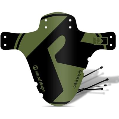Riesel Design Schlamm PE Vert - Garde-boue VTT Riesel Design Schlamm PE Vert - Garde-boue VTT