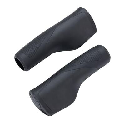 BBB Cycling Mamba BHG-100 Poignées de guidon en caoutchouc Kraton double densité avec design antidérapant Noir 130 mm BBB Cycling Mamba BHG-100 Poignées de guidon en caoutchouc Kraton double densité avec design antidérapant Noir 130 mm