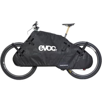 EVOC Housse de protection pour vélo PROTECTIVE BIKE RUG, noire Protection de cadre pour vélos route, triathlon, XC, freeride, descente et modèles 29 pouces EVOC Housse de protection pour vélo PROTECTIVE BIKE RUG, noire Protection de cadre pour vélos route, triathlon, XC, freeride, descente et modèles 29 pouces