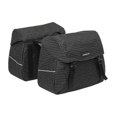 Polisport New Looxs Joli Double Nomi MIK Sacoche de vélo Noir 38 x 18 x 30 cm Polisport New Looxs Joli Double Nomi MIK Sacoche de vélo Noir 38 x 18 x 30 cm