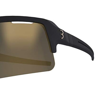 BBB Cycling Fuse BSG-65 Lunettes de cyclisme avec 3 verres semi-plats interchangeables Cadre incassable Protection UV pour vélo Homme Femme Noir mat Taille unique BBB Cycling Fuse BSG-65 Lunettes de cyclisme avec 3 verres semi-plats interchangeables Cadre incassable Protection UV pour vélo Homme Femme Noir mat Taille unique