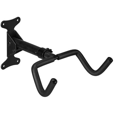 Relaxdays Support mural vélo pliable pour garage et cave, charge maximale 30 kg, HBD : 18 x 27 x 36 cm, système de suspension mural, noir Relaxdays Support mural vélo pliable pour garage et cave, charge maximale 30 kg, HBD : 18 x 27 x 36 cm, système de suspension mural, noir