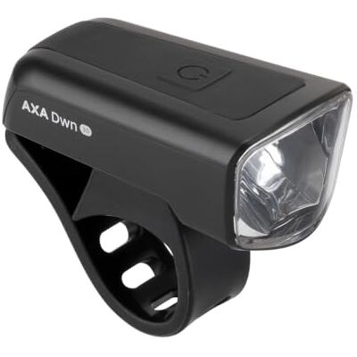 AXA Dwn Lumière de vélo 30 Lux Rechargeable par USB 11 heures d'autonomie Indicateur de batterie Batterie remplaçable Homologation StVZO AXA Dwn Lumière de vélo 30 Lux Rechargeable par USB 11 heures d'autonomie Indicateur de batterie Batterie remplaçable Homologation StVZO