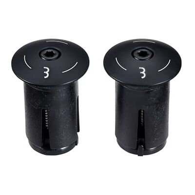 BBB BHT-97 Embouts en aluminium à visser - Noir BBB BHT-97 Embouts en aluminium à visser - Noir