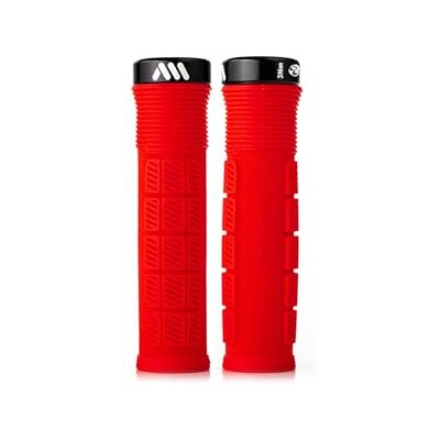 All Mountain Style Poignées de guidon de vélo VTT Enduro AMS Rise Poignées verrouillables, ergonomiques, antidérapantes et légères All Mountain Style Poignées de guidon de vélo VTT Enduro AMS Rise Poignées verrouillables, ergonomiques, antidérapantes et légères