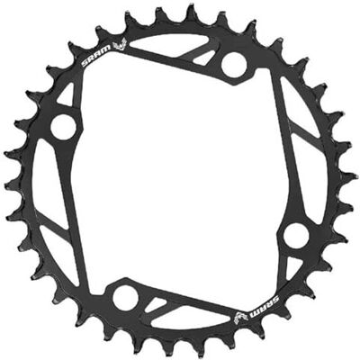 Sram Plateau Eagle Eagle E-MTB unisexe pour adulte, noir, 104 mm, 38 dents Sram Plateau Eagle Eagle E-MTB unisexe pour adulte, noir, 104 mm, 38 dents