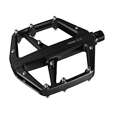 LOOK Pédales de vélo Geo Trail Roc Pédales plates en aluminium forgé avec broches en acier Fiabilité, confort et durabilité Sécurité antidérapante Système de bague Pédale VTT haute LOOK Pédales de vélo Geo Trail Roc Pédales plates en aluminium forgé avec broches en acier Fiabilité, confort et durabilité Sécurité antidérapante Système de bague Pédale VTT haute