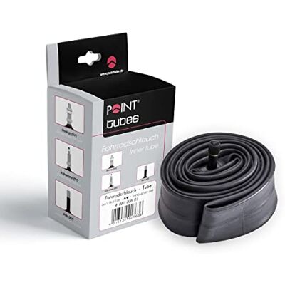 POINT ETRTO / 08121501 Chambre à air Valve AV 47/57-406-20 x1,75/2,125 Noir POINT ETRTO / 08121501 Chambre à air Valve AV 47/57-406-20 x1,75/2,125 Noir