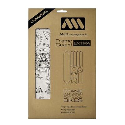 All Mountain Style Protecteur de cadre de vélo MTB Protecteur adhésif cadre vélo modèle extra avec 10 protections Protégez votre vélo des rayures et des chocs All Mountain Style Protecteur de cadre de vélo MTB Protecteur adhésif cadre vélo modèle extra avec 10 protections Protégez votre vélo des rayures et des chocs