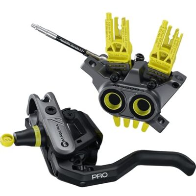Magura Lame de levier en aluminium, 2 doigts, Gustav Pro 4 pistons, lame de levier en aluminium, noir/anthracite Magura Lame de levier en aluminium, 2 doigts, Gustav Pro 4 pistons, lame de levier en aluminium, noir/anthracite