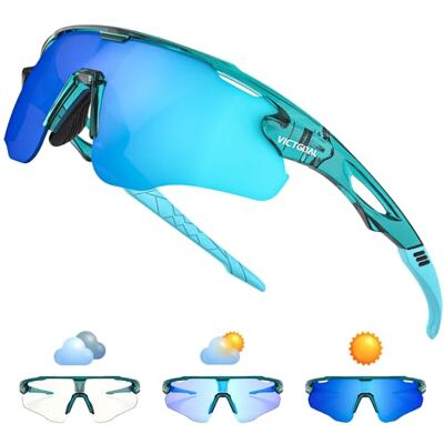 VICTGOAL Va309 Lunettes de cyclisme photochromiques Mixte (lot de 1) VICTGOAL Va309 Lunettes de cyclisme photochromiques Mixte (lot de 1)