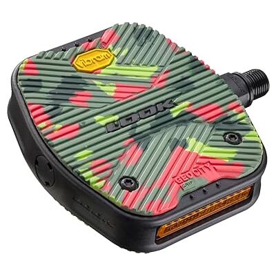 LOOK Cycle Pédale de Vélo Geo City Grip Pédale Plate avec Activ Grip Adhérence Maximale Grip en Caoutchouc Innovant Pédale Vélo Urbaine Très Haute Performance LOOK Cycle Pédale de Vélo Geo City Grip Pédale Plate avec Activ Grip Adhérence Maximale Grip en Caoutchouc Innovant Pédale Vélo Urbaine Très Haute Performance