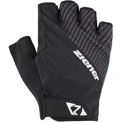 Ziener Christofer-Z Gants de vélo/VTT/cyclisme pour homme Doigts courts Confortables Noir 8 Ziener Christofer-Z Gants de vélo/VTT/cyclisme pour homme Doigts courts Confortables Noir 8