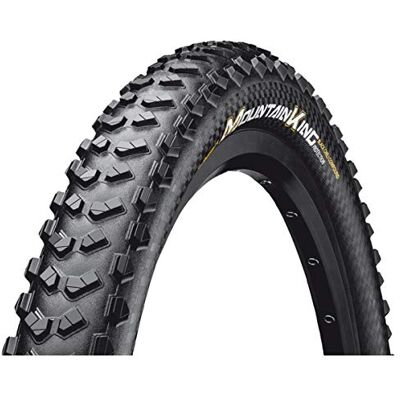 Continental Pneu 29X2.30 (58-622) Mountain King Protection T.Ready vélo Mixte Adulte, Noir Continental Pneu 29X2.30 (58-622) Mountain King Protection T.Ready vélo Mixte Adulte, Noir