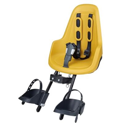 Bobike 8012000023 Siège porte-bébé vélo avant One Mini ancre sur cadre Sûr et élégant pour les enfants de 9 mois à 3 ans, jusqu'à 15 kg, moutarde puissante Bobike 8012000023 Siège porte-bébé vélo avant One Mini ancre sur cadre Sûr et élégant pour les enfants de 9 mois à 3 ans, jusqu'à 15 kg, moutarde puissante
