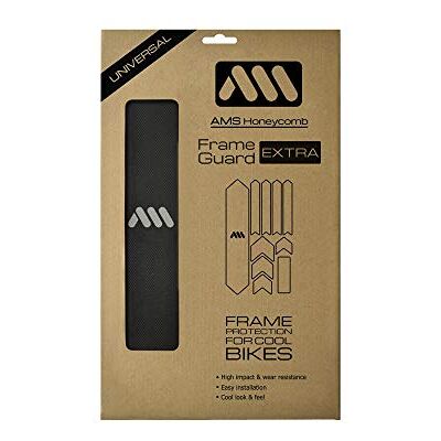 All Mountain Style Protection de cadre unisexe à fort impact XL, noir/argent, XL All Mountain Style Protection de cadre unisexe à fort impact XL, noir/argent, XL