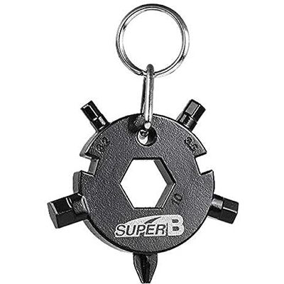 Super B SuperB TB-FD08-BK Mini Outil Multifonction Noir Super B SuperB TB-FD08-BK Mini Outil Multifonction Noir
