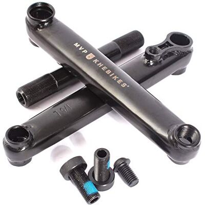 KHEbikes MVP V2 Jeu de manivelles BMX 48 dents CrMo 19 mm axe noir 812 g 175 mm – Q2 19 KHEbikes MVP V2 Jeu de manivelles BMX 48 dents CrMo 19 mm axe noir 812 g 175 mm – Q2 19