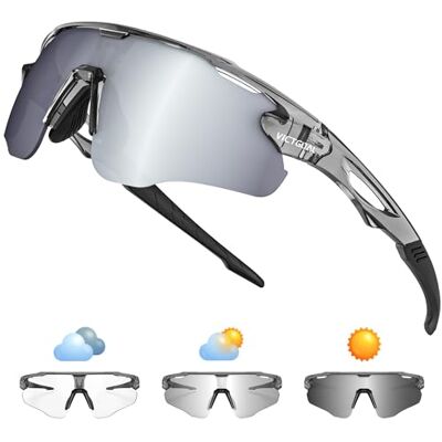 VICTGOAL Va309 Lunettes de cyclisme photochromiques Mixte (lot de 1) VICTGOAL Va309 Lunettes de cyclisme photochromiques Mixte (lot de 1)