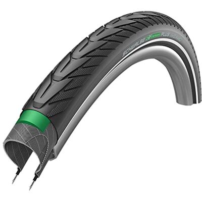 Schwalbe Energizer Plus Performance Line Twin Skin Green Guard Wired Tyre-Reflex Black, 28 X 1.75 inch Schwalbe Energizer Plus Performance Line Twin Skin Green Guard Wired Tyre-Reflex Black, 28 X 1.75 inch