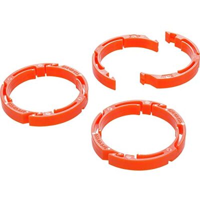 Fox Racing Shox Float X2 Lot de 3 paires d'entretoises de volume Orange 0,6 cm Fox Racing Shox Float X2 Lot de 3 paires d'entretoises de volume Orange 0,6 cm