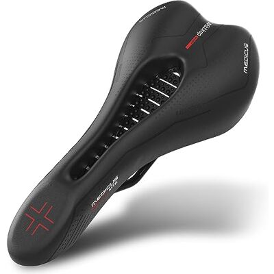 Büchel WITTKOP Selle de vélo avec concept innovant Medicus à 5 zones et rembourrage orthopédique en mousse à mémoire de forme I Selle de vélo confortable pour hommes et femmes I VTT, trekking, ville Büchel WITTKOP Selle de vélo avec concept innovant Medicus à 5 zones et rembourrage orthopédique en mousse à mémoire de forme I Selle de vélo confortable pour hommes et femmes I VTT, trekking, ville