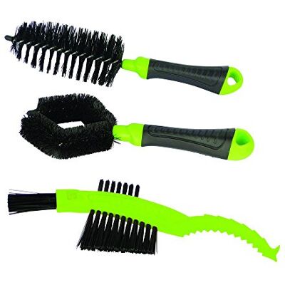 DRESCO - 8711293443659 - 3 pièces - Brosse(s) de nettoyage vélo DRESCO - 8711293443659 - 3 pièces - Brosse(s) de nettoyage vélo