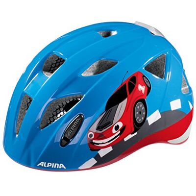 ALPINA XIMO FLASH Casque de Vélo Lumineux, Réfléchissant, Léger & Ajustable LED Pour Enfants, Voiture Rouge Gloss, 45-49 cm ALPINA XIMO FLASH Casque de Vélo Lumineux, Réfléchissant, Léger & Ajustable LED Pour Enfants, Voiture Rouge Gloss, 45-49 cm