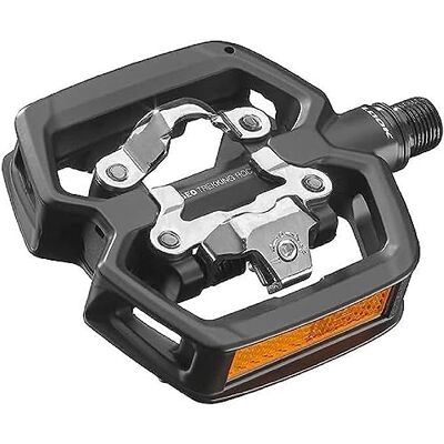 LOOK Cycle Pédales de Vélo GEO Trekking Roc Pédales Hybrides Ultra-Robustes en Aluminium 1 Face Automatique, 1 Face Plate Idéal pour Usage Off-Road Pédales + Cales Easy LOOK Cycle Pédales de Vélo GEO Trekking Roc Pédales Hybrides Ultra-Robustes en Aluminium 1 Face Automatique, 1 Face Plate Idéal pour Usage Off-Road Pédales + Cales Easy