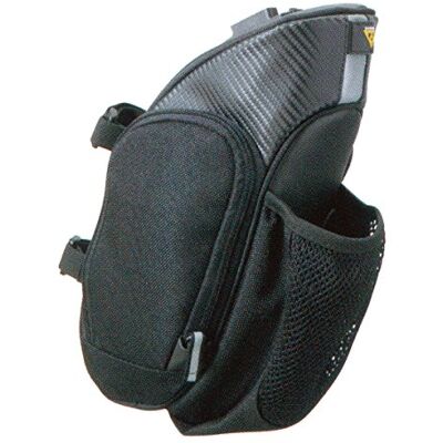 Topeak Mixte Adulte MondoPack Hydro QuickClick Sac de selle avec fixation, Noir Topeak Mixte Adulte MondoPack Hydro QuickClick Sac de selle avec fixation, Noir