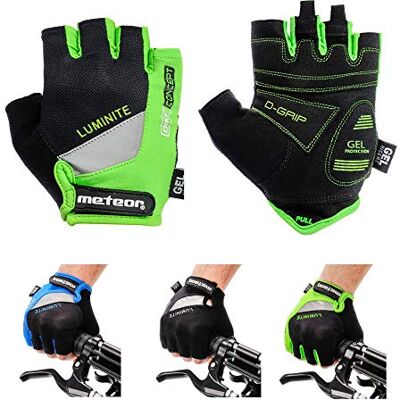 meteor Gants Cyclisme Demi-Doigts Gants de Vélo Sport Fitness pour Femme et Homme meteor Gants Cyclisme Demi-Doigts Gants de Vélo Sport Fitness pour Femme et Homme