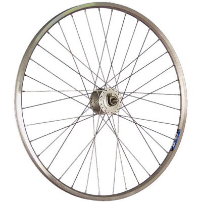 Taylor Roue avant de vélo ZAC19 Dynamo moyeu C3000 28" Argenté Taylor Roue avant de vélo ZAC19 Dynamo moyeu C3000 28" Argenté