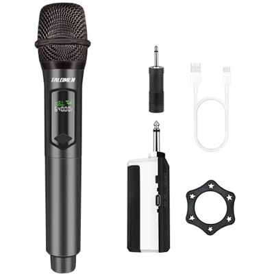talomen Microphone sans fil professionnel,système de microphone à 2.4 GHz Karaoké Dynamique Rechargeable avec Récepteur,160ft Ext,pour Karaoké,Chants,Fêtes,Soirées,DJ,Églises,Mariages,Discours,K60-1 talomen Microphone sans fil professionnel,système de microphone à 2.4 GHz Karaoké Dynamique Rechargeable avec Récepteur,160ft Ext,pour Karaoké,Chants,Fêtes,Soirées,DJ,Églises,Mariages,Discours,K60-1