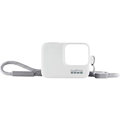 GoPro ACSST-002 Manchon + lanière Blanc (accessoire officiel) GoPro ACSST-002 Manchon + lanière Blanc (accessoire officiel)