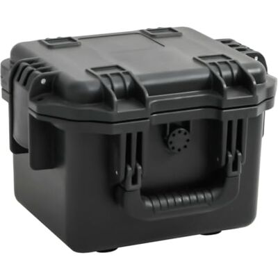 vidaXL Valise de vol portable Noir 30x24,5x20 cm PP vidaXL Valise de vol portable Noir 30x24,5x20 cm PP