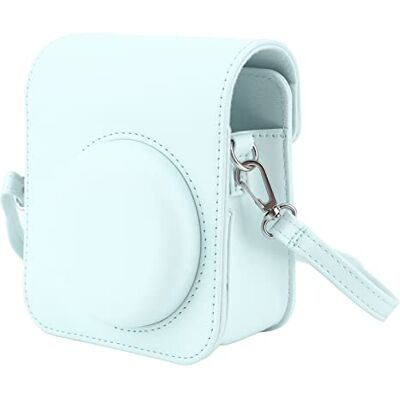 Garsent Étui Portable Compatible avec Fujifilm Instax Mini 12, étui pour Appareil Photo en Cuir PU coloré avec Bandoulière Réglable, Facile à Accrocher et à Sortir pour la Prise de Vue, (Menthe Verte) Garsent Étui Portable Compatible avec Fujifilm Instax Mini 12, étui pour Appareil Photo en Cuir PU coloré avec Bandoulière Réglable, Facile à Accrocher et à Sortir pour la Prise de Vue, (Menthe Verte)