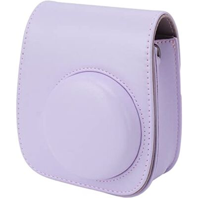 Garsent Étui pour Appareil Photo en Cuir PU Compatible avec Fujifilm Mini 12 11, étui Compact Anti-Rayures pour Appareil Photo Instax avec Sangle Réglable, étui à Rabat aimanté, pour (Iris Violet) Garsent Étui pour Appareil Photo en Cuir PU Compatible avec Fujifilm Mini 12 11, étui Compact Anti-Rayures pour Appareil Photo Instax avec Sangle Réglable, étui à Rabat aimanté, pour (Iris Violet)