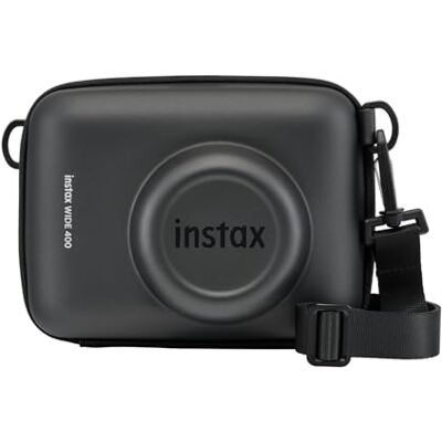 instax Étui pour appareil photo instantané Wide 400 avec doublure tampon interne et fermeture éclair pour plus de protection de l'appareil photo, noir minuit instax Étui pour appareil photo instantané Wide 400 avec doublure tampon interne et fermeture éclair pour plus de protection de l'appareil photo, noir minuit