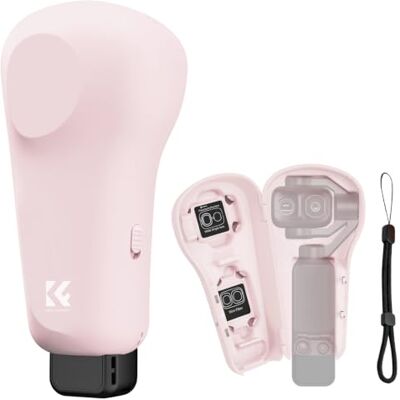 K&F CONCEPT Étui de protection compatible avec DJI Pocket 4P, 4 Rose, coque rigide résistante aux chocs avec doublure douce, 4 compartiments (3 filtres + grand angle + macro) K&F CONCEPT Étui de protection compatible avec DJI Pocket 4P, 4 Rose, coque rigide résistante aux chocs avec doublure douce, 4 compartiments (3 filtres + grand angle + macro)